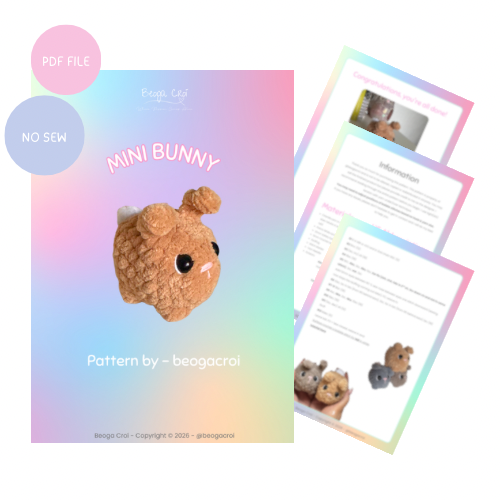 Mini Bunny - PDF Pattern
