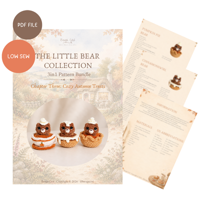 The Little Bear Collection Ch.3 - Pattern Bundle