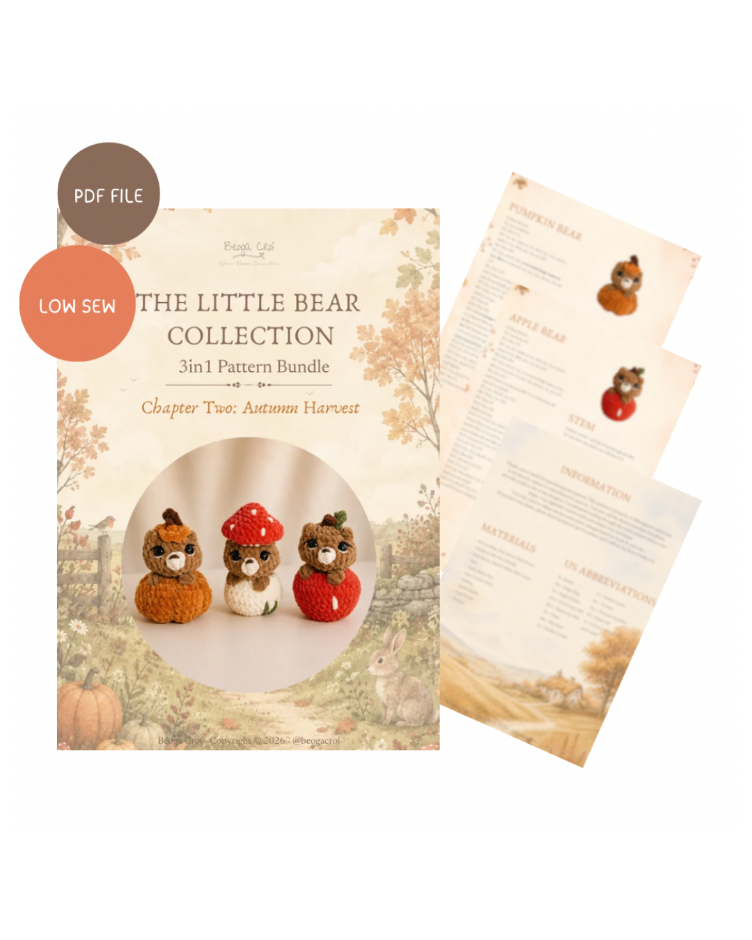 The Little Bear Collection Ch.2 - Pattern Bundle