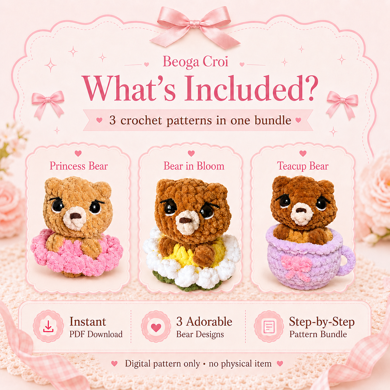 The Little Bear Collection Ch.1 - Pattern Bundle