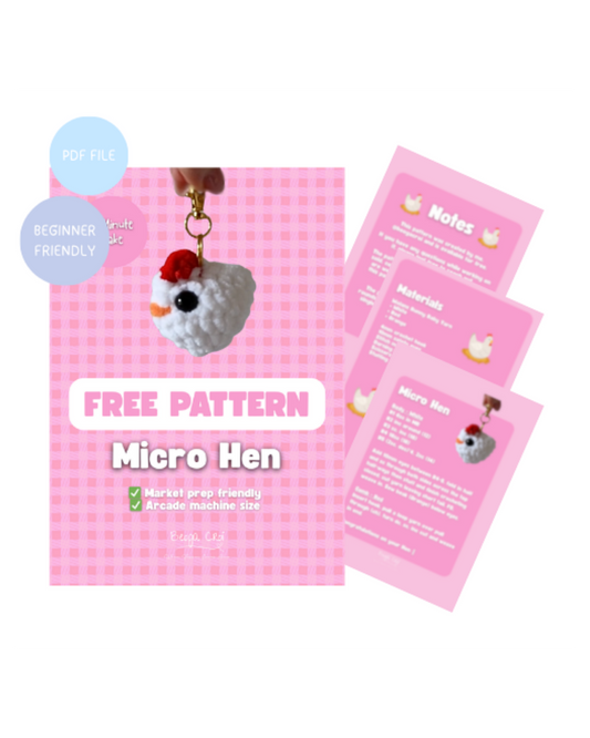 Mini Hen - PDF Pattern